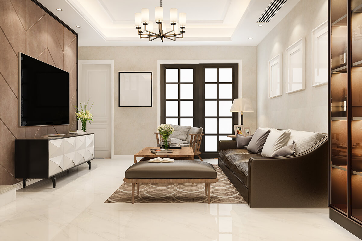 Luxury villa interior Dubai